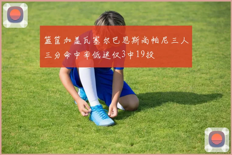 篮筐加盖瓦塞尔巴恩斯尚帕尼三人三分命中率低迷仅3中19投